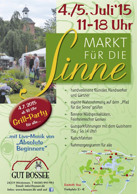 Markt für die Sinne 6. & 7. Juli 2013 auf Gut Bossee
