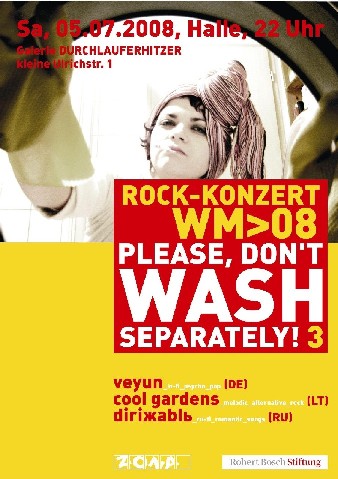 WM08: Please, don't wash separately! (III)