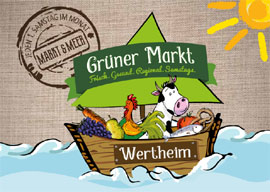 Grüner Markt in Wertheim 2022