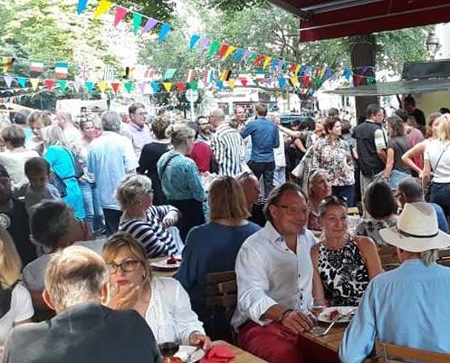 Sommerfest in der Leonhardtstraße